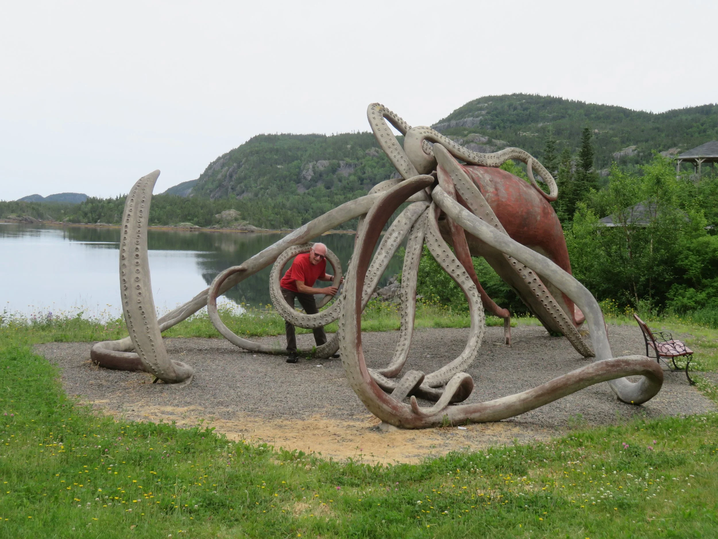 An Airport, a Giant Squid and a Sea Serpent — Just a Little Further